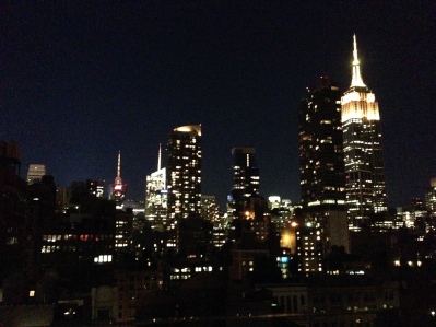 A great view of the city from the rooftop bar at Rare Bar&Grill